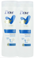 Dove Light Care Body Lotion Duo