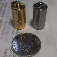 Dqg Capsule Mini Waterproof Keychain Storage For 10180