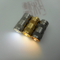 Dqg Spy Cree Xp G2 R5 1a Tiny Titanium Led Flashlight With Tritium Vials