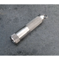 Dqg Xpg2 R5 Stainless Steel Tiny Led Flashlight Cool White