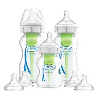 Dr Browns Options+ Anti Colic Brede Hals Startpakket
