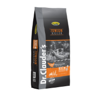 Dr. Clauder's Junior Medium gevogelte hondenvoer 12,5 kg