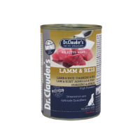 Dr. Clauder's lam met rijst natvoer hond 6 x 800 g