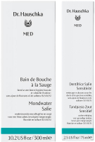Dr. Hauschka Tandpasta Zout Sensitief + Mondwater Salie Combi