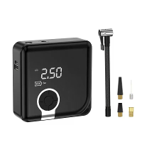 Draadloze Auto Inflator Pomp 12V Draagbare Digitale Luchtcompressor Auto Banden Inflatable Pomp LED Licht Voor Auto Moto