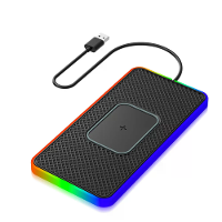 Draadloze autolader met sfeerverlichting Draadloze telefoonoplader Snelladerstation voor 15 14 13 Pro Max