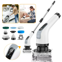 Draadloze Elektrische Reinigingsborstel Draadloze Handheld Douchewasser Draaibare Cleaner Multifunctionele Cleaner IP67