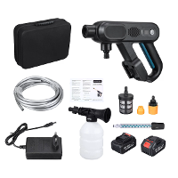 Draadloze Hogedruk Waterpistool DJ 806 Oplaadbaar Lithiumbatterij Gewaardeerd 300W 24.000RPM Meerdere Spuitmodi Draagbaa