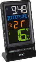 TFA SPIRA Draadloze thermometer Zwart