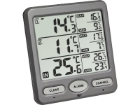 TFA Dostmann TRIO Draadloze thermometer Antraciet