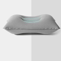 Draagbaar Opvouwbaar Opblaasbaar Luchtkussen voor Buiten Reizen Kamperen PVC Nekversteller Rugleuning Vliegtuig Comforta