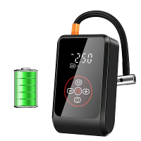 Draagbare auto luchtcompressor elektrische inflatorpomp met digitaal beeldschermbandeninflator voor motorfiets fiets boo