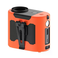 Draagbare buiten heupventilator oplaadbaar 5 snelheden 10000mAh batterij krachtige riem duurzame ventilator mini heup ha