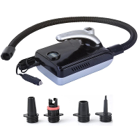 Draagbare elektrische luchtpomp voor opblaasbare boten, kayaks en outdoor paddleboards. 12V auto luchtpomp, maximaal 20P