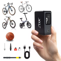 Draagbare Fietspomp Mini Elektrische Luchtcompressor Digitale Weergave voor Weg  en Mountainbikes Bandenspuiter