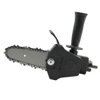 Draagbare houtbewerkingsconversiekit 4 inch zaaggereedschap kettingzaadadapter voor elektrische boormachine met hoge pre