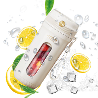 Draagbare Juicer Blender 350ml Met 10 Messen Elektrische Fruit Juicer USB Opladen Citroen Sinaasappel Vruchtensapbeker S