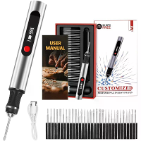 Draagbare Mini USB Draadloze Rotary Tool 3 Snelheden 20000 RPM Lichtgewicht Graveerpencil Kit voor Steen Hout Metaal Bee