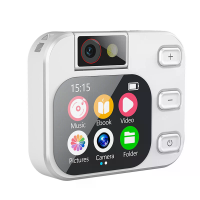 Draagbare MP3 speler met 180° roterende camera bluetooth aanraakscherm muziekspeler digitale camera e book pocketformaat