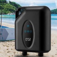 Draagbare Paddle Board Pomp 20PSI Hogedruk Multifunctionele Elektrische Luchtpomp voor Opblaasbare Boot Zwembad Surfplan