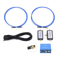 Draagbare Passieve Magnetische Antenne Versterker T vorm BALUN 10 kHz 30 MHz HF Tot 300 MHz VHF 250 mW SMA BNC Lage Verl