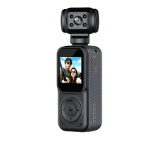 Draagbare Q5 4K WiFi Actiecamera 180° roterende hoge resolutie 130° groothoeklens 1,5 inch IPS scherm weergave nachtzich