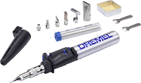Dremel 2000 7 Versatip Gassoldeerset Soldeerpunt, Heetgasmondstuk, Piepschuimsnijpunt, Touwsnijpunt
