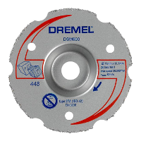 Dremel DSM20 multifunctionele carbide verzinksnijschijf DSM600