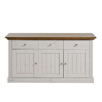Dressoir Monaco   Provence wit   46,5x1145,2x78,1 cm   Leen Bakker