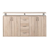 Dressoir Porto   eikenkleur   35x150x85 cm   Leen Bakker