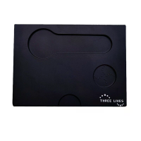 DRIE LEVEN Espresso Tampmat Silicone Non slip Koffie Hoekmat Barista Organizer Pad voor Tampstation en Koffie accessoire