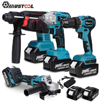 Drillpro 1 Set 800 N.M Elektrische Sleutel, Hamer, Boormachine, Haakse Slijper met/zonder Batterij