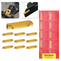 Drillpro 10 Stuks MGMN200 G Carbide Inzetbladen Voor MGEHR/MGIVR Gleufsnijgereedschap Carbide Inzetdraaibeitelgereedscha