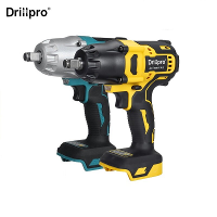 Drillpro 18V 600N.M Hoge Koppel Borstelloze Elektrische Slagmoersleutel Zonder Batterij