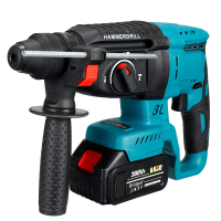 Drillpro 18v Brushless Cordless Oplaadbare Elektrische Hamer SDS Impact Drill Hamer Fir Makiita