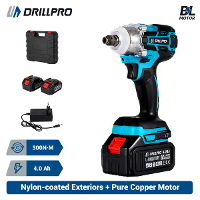 Drillpro 21V Brushless Motor Elektrische Als Schrauber für Makita Batterie 3.700 U/min Drahtlos Hochleistungswerkzeug 4,