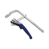 Drillpro 300 800 mm lengte Quick Guide Rail Clamp Carpenter F Clamp Quick Clamping voor MFT en geleiderailsysteem Houtbe