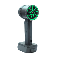 50 Mm Brushless Motor Turboventilator XL 1000g Stuwkracht Autowasmachine Compatibel met Dewalt/Mak/Milwaukee 18/21V Batt