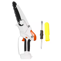 6 Inch Draagbare Elektrische Kettingzaag Mini Draadloze Oplaadbare Houtbewerking Hout Snijgereedschap Voor Makita Batter
