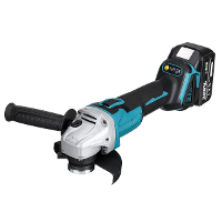 Drillpro 800W 125mm 18V Snoerloze Elektrische Polijstmachine 8500rpm 4 Snelheden Hoge Vermogen Polijstmachine