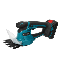 Drillpro Borloze Draadloze Gras Schaar en Heggenschaar 2 in 1 Snelle Mesverandering Diepte aanpassing Lichtgewicht