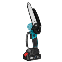 Drillpro Borstelloze 21V 6 Inch Elektrische Zaag Kettingzaag voor Efficiënt Snijden Comfortabel Anti Slip Ontwerp Effici
