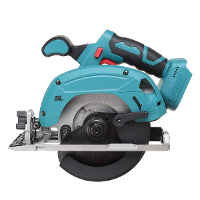Elektrische Cirkelzaag Snijmachine Handvat Vermogen Werk Zware Hout Staal Snijgereedschap Geschikt voor Makita 18V Batte