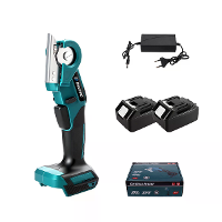 Drillpro Elektrische Schaar 80W Borstelmotor 6mm Snijcapaciteit 2.5Ah Oplaadbare Batterij Lage Vibratie EU Plug Lichtgew