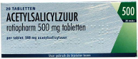 Teva Acetylsalicylzuur 500mg Tabletten