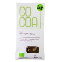 Cocoa Reep met Pistachenoten en Zout