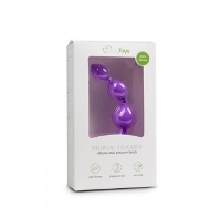 Easytoys Dildo Paars Met Anale Kralen