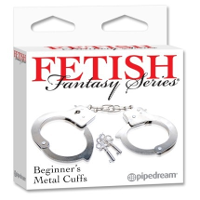 Fetish Fantasy Beginners Metal Cuffs