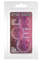 Stay Hard Cock Rings Pink