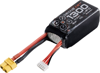 DroneArt LiPo accupack 14.8 V 1300 mAh Aantal cellen: 4 75 C Softcase XT60